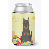 Caroline'S Treasures Easter Eggs Beauce Shepherd Dog Can Or Bottle Hugger, Can Hugger, Multicolor