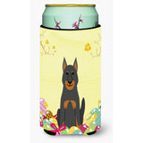 Caroline'S Treasures Easter Eggs Beauce Shepherd Dog Tall Boy Beverage Insulator Hugger, Multicolor