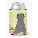 Caroline'S Treasures Easter Eggs Briard Black Can Or Bottle Hugger, Can Hugger, Multicolor