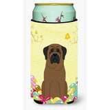 Caroline'S Treasures Easter Eggs Bullmastiff Tall Boy Beverage Insulator Hugger, Multicolor