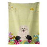 Caroline'S Treasures Easter Eggs Old English Sheepdog Kitchen Towel, Multicolor, 25 X 15