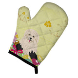 Caroline'S Treasures Easter Eggs Old English Sheepdog Oven Mitt, Multicolor, 12 X 8.5