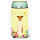 Caroline'S Treasures Easter Eggs Whippet Tall Boy Beverage Insulator Hugger, Multicolor