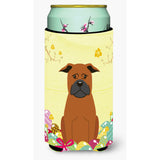 Caroline'S Treasures Easter Eggs Chinese Chongqing Dog Tall Boy Beverage Insulator Hugger, Multicolor