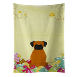 Caroline'S Treasures Easter Eggs Fawn Boxer Kitchen Towel, Multicolor, 25 X 15