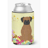 Caroline'S Treasures Easter Eggs Brindle Boxer Can Or Bottle Hugger, Can Hugger, Multicolor