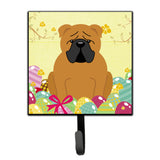 Caroline'S Treasures Easter Eggs English Bulldog Red Wall Hook, Small, Multicolor