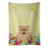 Caroline'S Treasures Easter Eggs English Bulldog Fawn Kitchen Towel, Multicolor, 25 X 15