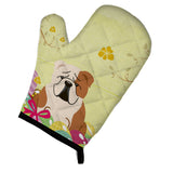 Caroline'S Treasures Easter Eggs English Bulldog Fawn White Oven Mitt, Multicolor, 12 X 8.5
