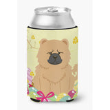 Caroline'S Treasures Easter Eggs Chow Cream Can Or Bottle Hugger, Can Hugger, Multicolor