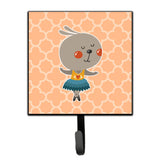 Caroline'S Treasures Ballerina Rabbit Wall Hook, Small, Multicolor