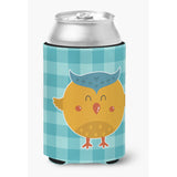 Caroline'S Treasures Wise Owl Can Or Bottle Hugger, Can Hugger, Multicolor