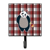 Caroline'S Treasures Panda Love Wall Hook, Small, Multicolor