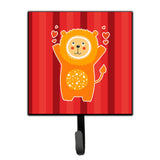 Caroline'S Treasures Lion Love Wall Hook, Small, Multicolor