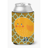 Caroline'S Treasures Bird On Quatrfoil Can Or Bottle Hugger, Can Hugger, Multicolor