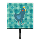 Caroline'S Treasures Polkadot Chicken Wall Hook, Small, Multicolor