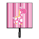 Caroline'S Treasures Girl Giraffe Wall Hook, Small, Multicolor