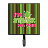 Caroline'S Treasures Cactus I'M Stuck On You Wall Hook, Small, Multicolor