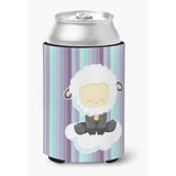 Caroline'S Treasures Sheep On Cloud Can Or Bottle Hugger, Can Hugger, Multicolor