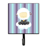 Caroline'S Treasures Sheep On Cloud Wall Hook, Small, Multicolor