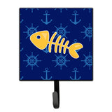 Caroline'S Treasures Fish Bones Wall Hook, Small, Multicolor