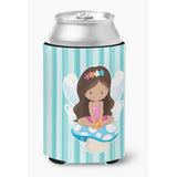 Caroline'S Treasures Fairy On Mushroom Can Or Bottle Hugger, Can Hugger, Multicolor