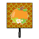 Caroline'S Treasures Fall Pumpkin Orange Quatrfoil Wall Hook, Small, Multicolor