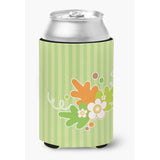 Caroline'S Treasures Fall Leaves Can Or Bottle Hugger, Can Hugger, Multicolor