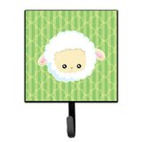 Caroline'S Treasures Sheep Lamb Face Wall Hook, Small, Multicolor