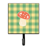Caroline'S Treasures Mushroom Wall Hook, Small, Multicolor