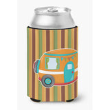 Caroline'S Treasures Retro Camper Can Or Bottle Hugger, Can Hugger, Multicolor