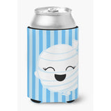 Caroline'S Treasures Halloween Ghost Mummy Can Or Bottle Hugger, Can Hugger, Multicolor