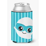 Caroline'S Treasures Halloween Ghost Superhero Can Or Bottle Hugger, Can Hugger, Multicolor