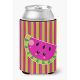 Caroline'S Treasures Watermelon Face Can Or Bottle Hugger, Can Hugger, Multicolor