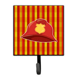 Caroline'S Treasures Fireman'S Hat Wall Hook, Small, Multicolor