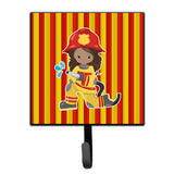 Caroline'S Treasures Fireman Girl Wall Hook, Small, Multicolor