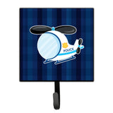Caroline'S Treasures Police Helicopter Wall Hook, Small, Multicolor