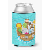 Caroline'S Treasures Noah'S Ark Can Or Bottle Hugger, Can Hugger, Multicolor