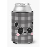 Caroline'S Treasures Panda Bear Face Can Or Bottle Hugger, Can Hugger, Multicolor