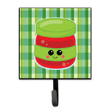 Caroline'S Treasures Jelly Jar Face Wall Hook, Small, Multicolor