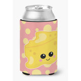 Caroline'S Treasures Cheese Head Face Can Or Bottle Hugger, Can Hugger, Multicolor