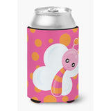 Caroline'S Treasures Butterfly On Polkadots Can Or Bottle Hugger, Can Hugger, Multicolor