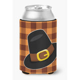Caroline'S Treasures Thanksgiving Pilgrim Hat Can Or Bottle Hugger, Can Hugger, Multicolor