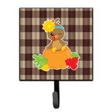Caroline'S Treasures Thanksgiving Baby Turkey Wall Hook, Small, Multicolor
