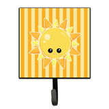 Caroline'S Treasures Weather Sunshine Face Wall Hook, Small, Multicolor