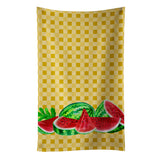 Caroline'S Treasures Watermelon On Basketweave Decorated Dish Towel, 25Hx15W, Multicolor