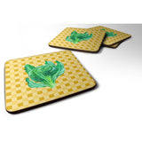 Caroline'S Treasures Broccoli On Basketweave Decorative Coasters, 3.5, Multicolor