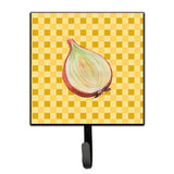 Caroline'S Treasures Onion On Basketweave Wall Hook, Small, Multicolor