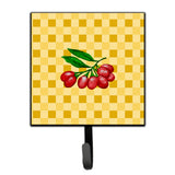 Caroline'S Treasures Gojis On Basketweave Wall Hook, Small, Multicolor
