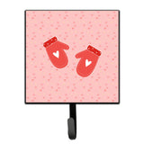 Caroline'S Treasures Oven Mitts Pink Wall Hook, Small, Multicolor